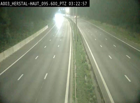 Webcam E40 à Herstal en direction de Liège et en provenance d'Aachen
