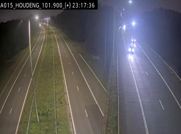 Webcam autoroute Belgique - Houdeng-Goegnies - Jonction E19/E42 direction Tournai/Mons - BK 101.85
