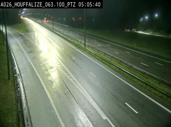 Caméra autoroute Belgique - Houffalize, E25 direction Liège
