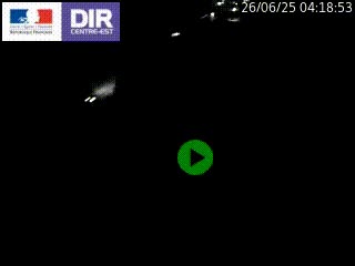 Webcam traffic à Grenoble-sud sur l'autoroute A480. Vue orientée vers l'entrée et la sortie de Grenoble