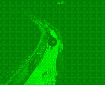 Webcam en haut de la Côte des Carreaux sur la N31 à Avesnes-en-Bray. Vue orientée vers Rouen