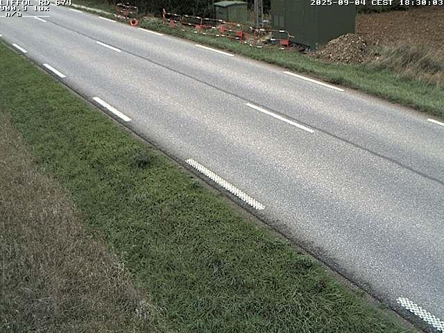Webcam à Liffol-le-Grand dans le département des Vosges sur la D674 en direction de la Haute-Marne