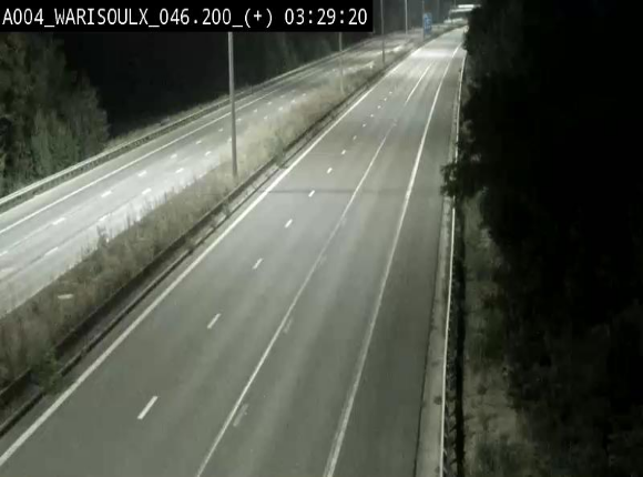 Webcam autoroute Belgique - Warissoulx - E411 - BK 46.2