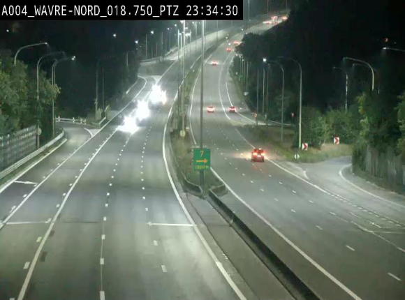 Webcam traffic E411(A4) - BK 18.7 - Bierges (Wavre Nord)