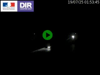Caméra trafic à Meylan sur la Rocade-Sud de Grenoble en direction d'Aix-en-Provence