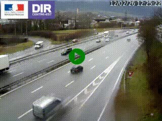 Caméra routière à hauteur de la sortie 15 Chambéry-centre au PK 4,103 en direction d'Albertville