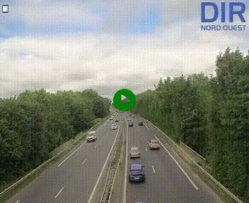 Webcam sur le périphérique de Caen (N814) à l'est de la ville, à Mondeville hauteur de la sortie 2, Presqu'île-Rives de l'Orne, au bout de l'autoroute A13