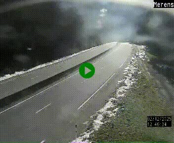 Webcam dans les Pyrénées à hauteur de Mérens-les-Vals sur N320, en direction de Pas de la Casa (Andorre)