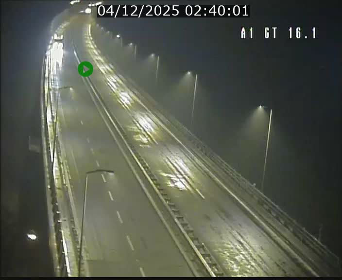 Traffic live webcam Luxembourg Niederanven - A1 direction Allemagne - BK 16.1