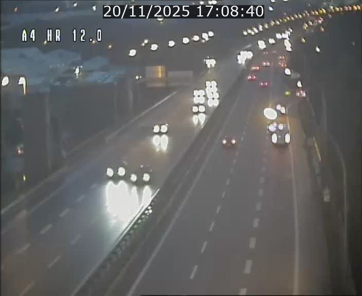 Traffic live webcam Luxembourg Jonction Foetz - A4 - BK 12.0 - direction Esch sur Alzette