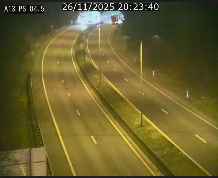 Traffic live webcam Luxembourg Differdange - A13 direction Esch-sur-Alzette - BK 4.5