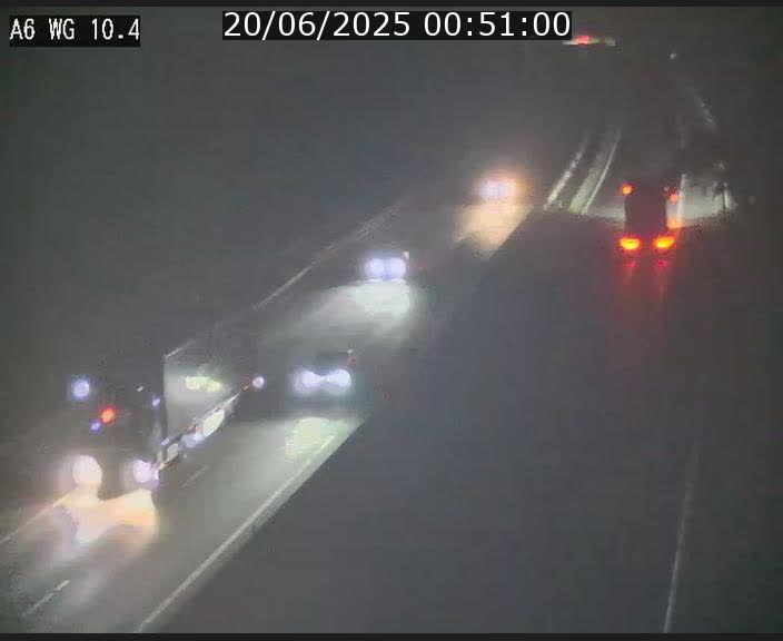 Traffic live webcam Luxembourg Mamer - A6 - BK 10.4 - direction Luxembourg/France/Allemagne