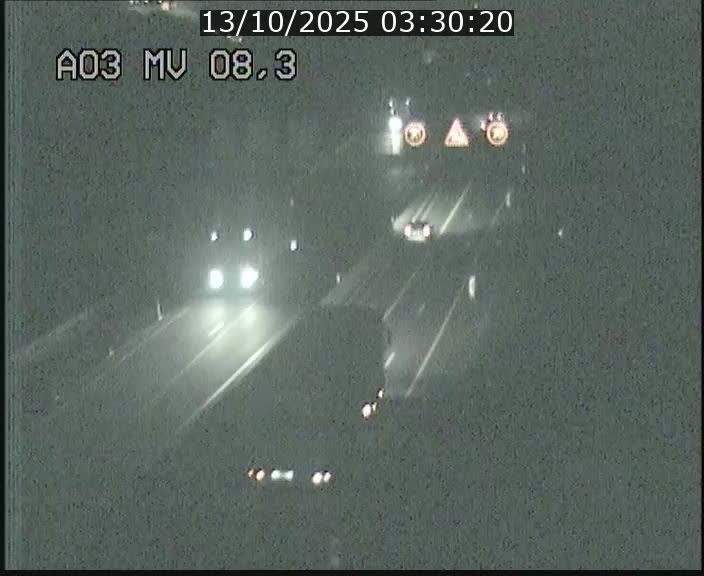 Webcam Autoroute après la Croix de Bettembourg en direction de Luxembourg sur l'A3
