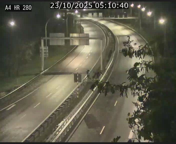 Webcam traffic A4 Luxembourg - BK 0.2 - P+R Bouillon (direction Luxembourg)
