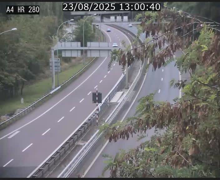 Webcam traffic A4 Luxembourg - BK 0.2 - P+R Bouillon (direction Luxembourg)