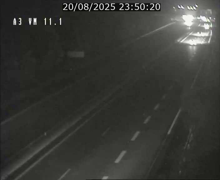 Webcam à la frontière franco-luxembourgeoise, avant la Croix de Bettembourg - BK 11.1 - direction Luxembourg-ville