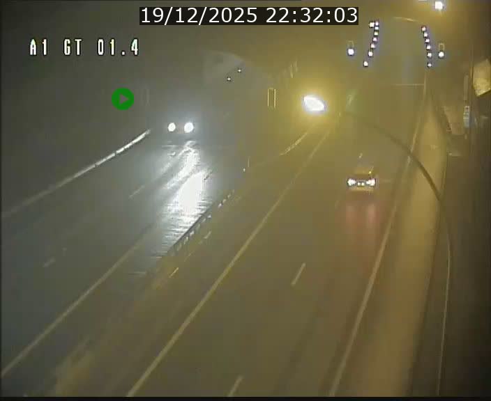 Traffic live webcam Luxembourg Hesperange - A1 direction Kirchberg - BK 1.4