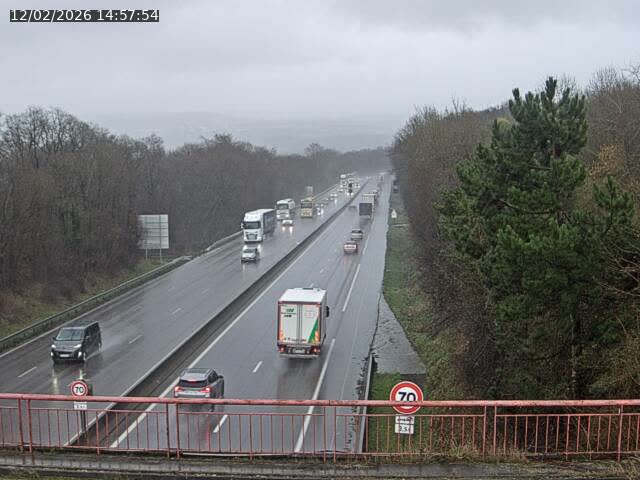 Caméra autoroute France - A33, Houdemont direction Lunéville
