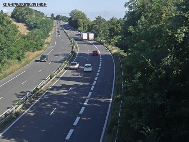 Caméra autoroute France - A33, Rosières direction Lunéville