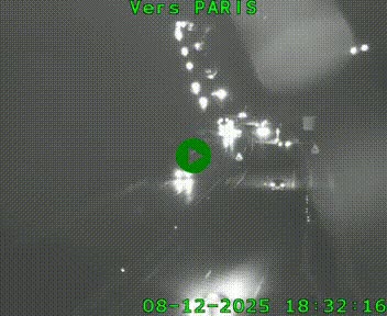 Caméra routière sur l'autoroute A20 à Bessines-sur-Gartempe. Vue orientée vers Paris