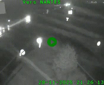 Webcam N147 au nord de Poitiers et à la jonction avec la A10