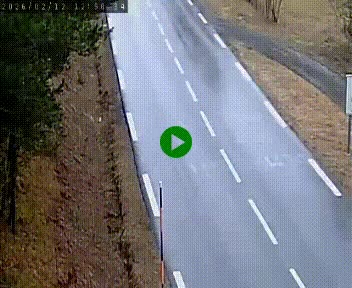Caméra routière France - N102, au niveau du col de Montmirat à Saint-Etienne-du-Valdonnez à 1039 mètres d'altitude