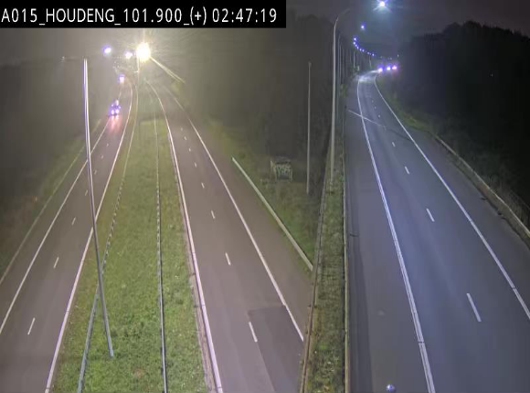 Webcam autoroute Belgique - Houdeng-Goegnies - Jonction E19/E42 direction Tournai/Mons - BK 101.85