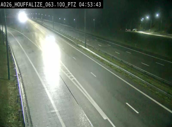 Caméra autoroute Belgique - Houffalize, E25 direction Liège