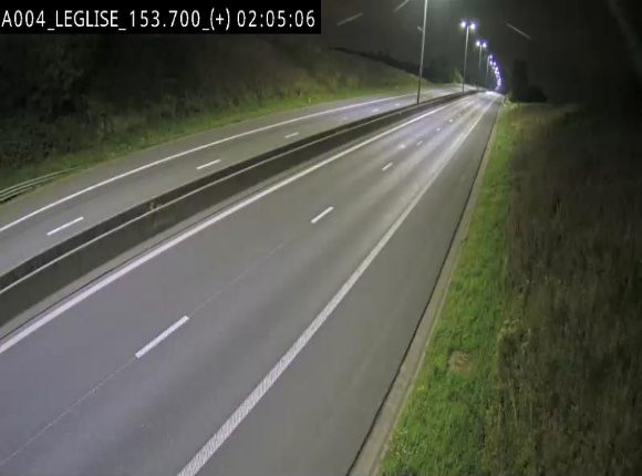 Webcam autoroute E411 à hauteur de Léglise, en direction de Luxembourg