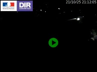 Webcam sur la Nationale 201 à hauteur de la sortie Chambéry-Nord, avant à la jonction entre l'A41 et l'A43, en direction de Lyon