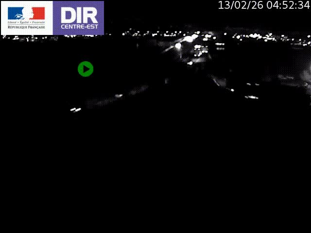 Webcam autoroute sur A450 à Pierre-Bénite en direction de Lyon et de l'autoroute A7