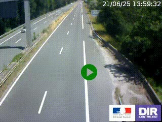 Webcam sur la nationale N90 à Gilly-sur-Isère, en direction et à proximité d'Albertville