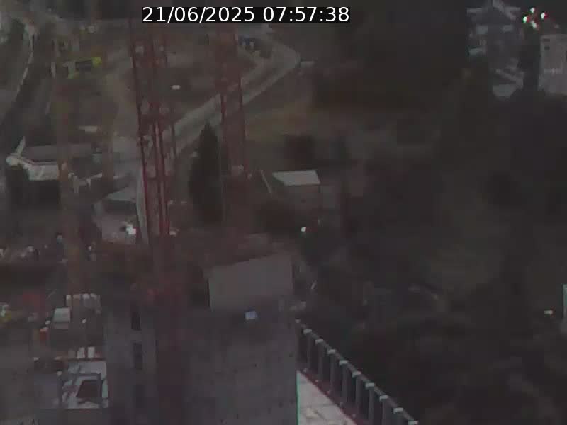 Webcam sur l'avenue John Fitzgerald Kennedy (N51) avec vue orientée vers le Findel