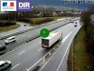 Caméra routière à hauteur de la sortie 15 Chambéry-centre au PK 4,103 en direction d'Albertville