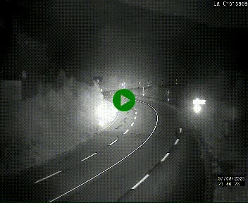 Webcam au carrefour de la croisade, à la jonction entre la N22 et la N320, avant le poste de douane franco-andorrane. Webcam à 1790 mètres d'altitude