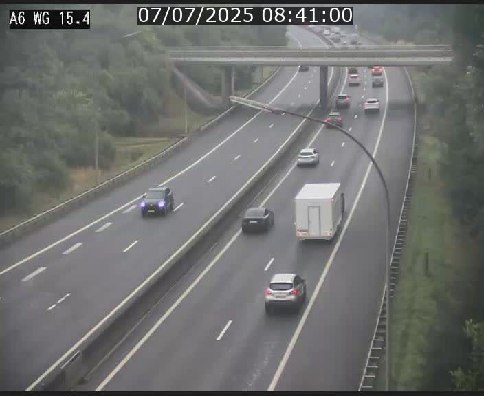 Traffic live webcam Luxembourg Capellen - A6 - BK 15.4 - direction Luxembourg/France/Allemagne