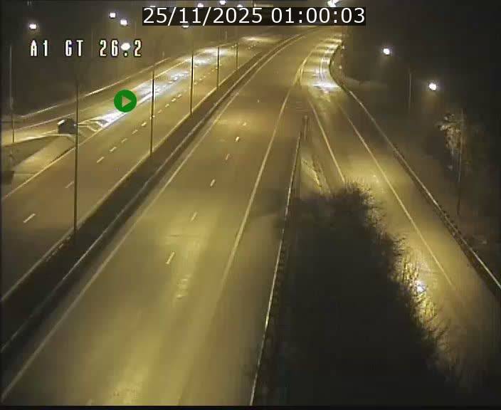 Traffic live webcam Luxembourg Grevenmacher - A1 direction Allemagne - BK 26.2