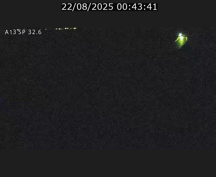 Webcam info trafic A13 à hauteur de Mondorf-les-bains. Vue orientée vers Altwies