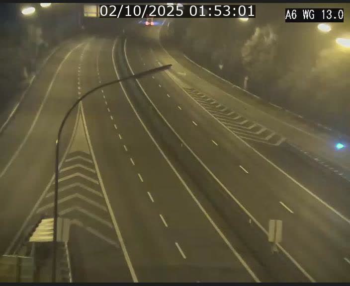 Traffic live webcam Luxembourg Mamer - A6 - BK 13 - direction Luxembourg/France/Allemagne