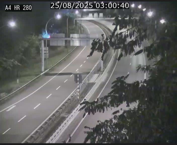Webcam traffic A4 Luxembourg - BK 0.2 - P+R Bouillon (direction Luxembourg)