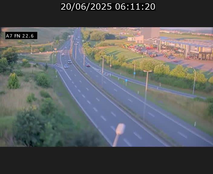 Caméra trafic Luxembourg - A7, Colmar-berg direction Mersch