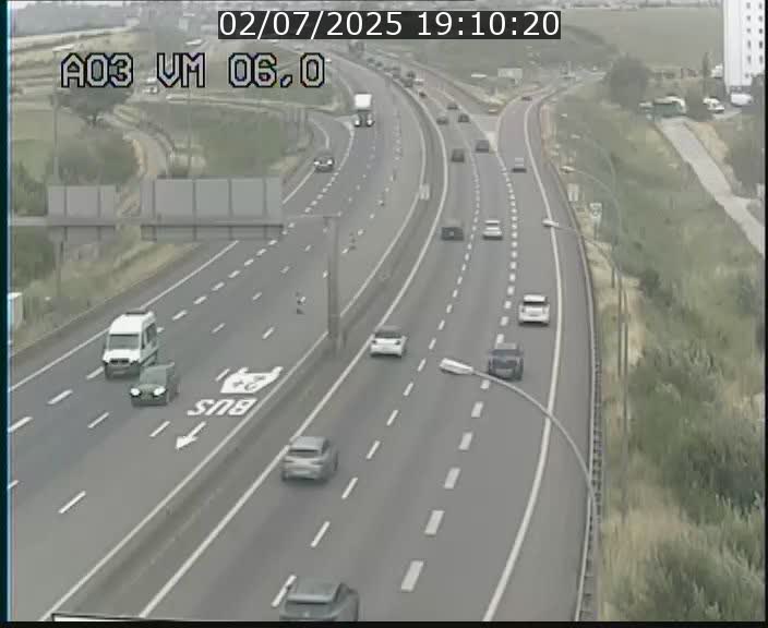Traffic live webcam Luxembourg Aire de Berchem - A3 - BK 6 - direction France