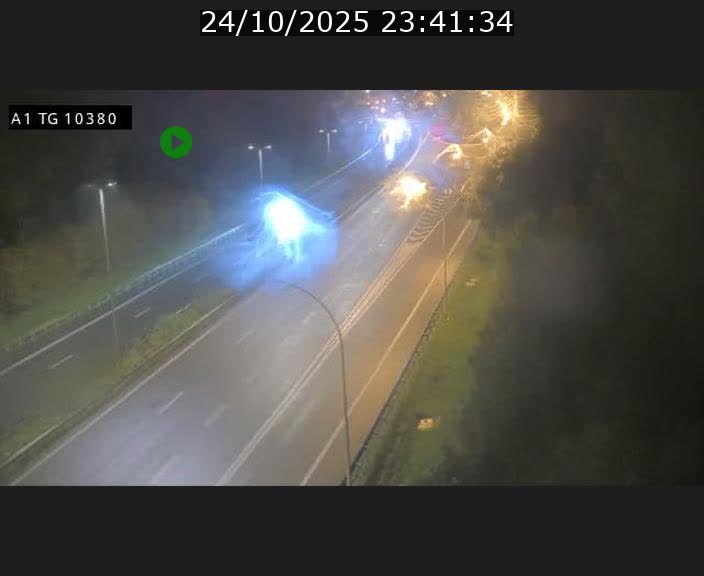 Traffic live webcam Luxembourg Senningerberg - A1 direction Luxembourg Kirchberg - BK 10.3