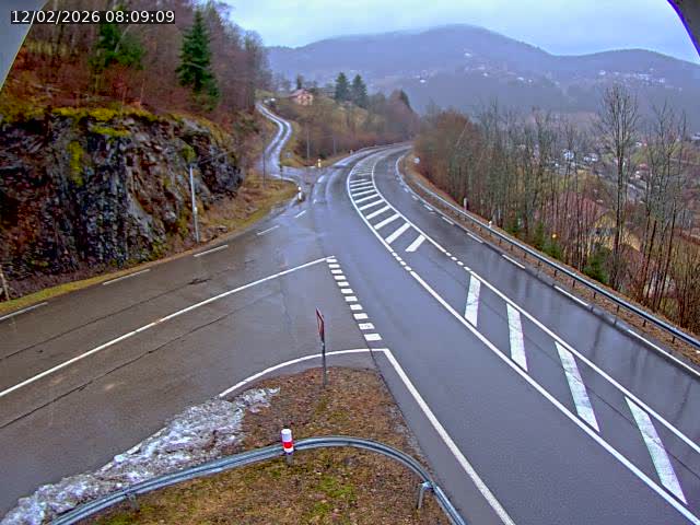 Caméra autoroute France - N66, col du Bussang direction Remiremont