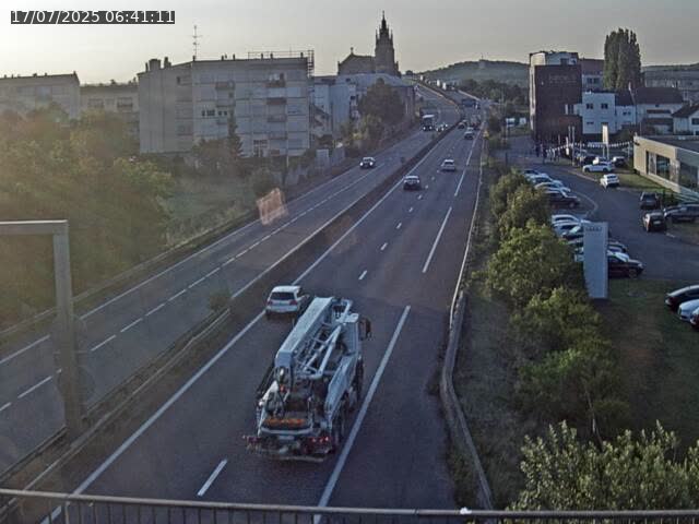 Caméra autoroute France - A31, Thionville direction Metz