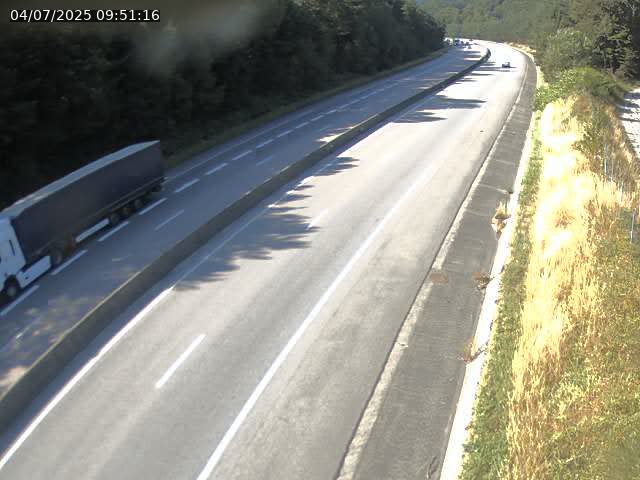 Caméra autoroute France - N57, Côte de la Calotine direction Nancy