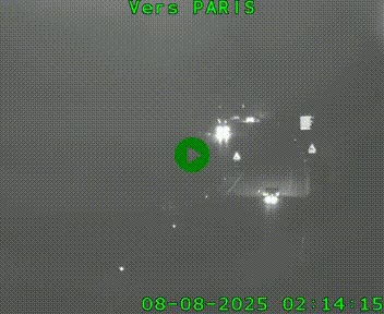 Caméra routière sur l'autoroute A20 à Bessines-sur-Gartempe. Vue orientée vers Paris