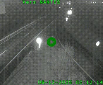 Webcam N147 au nord de Poitiers et à la jonction avec la A10