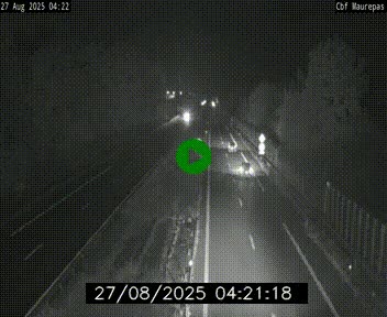 Webcam sur le périphérique de Rennes (N136) à hauteur de Maurepas, au nord de la ville