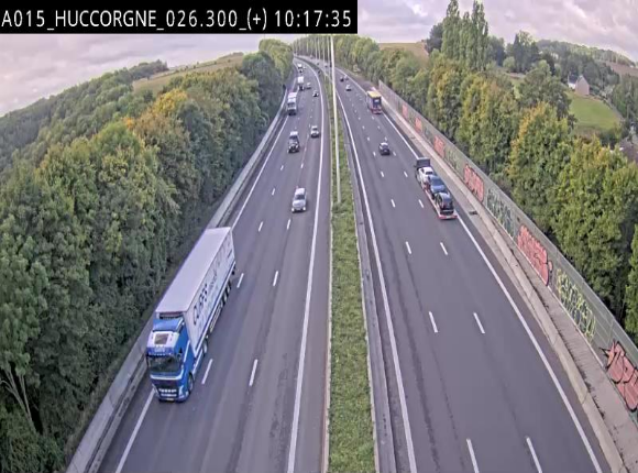 Webcam autoroute Belgique - Viaduc de Huccorgne - E42 